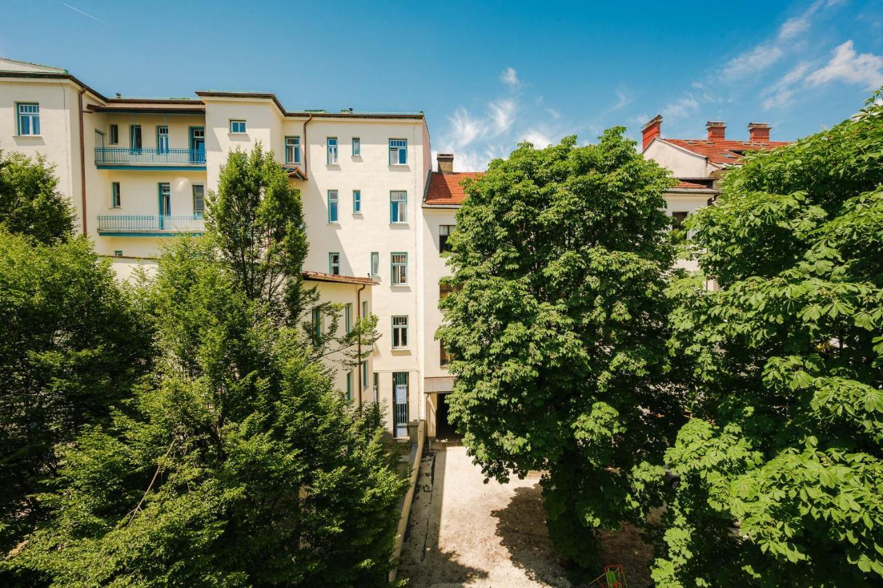 Apartment Rudy Lublaň Exteriér fotografie